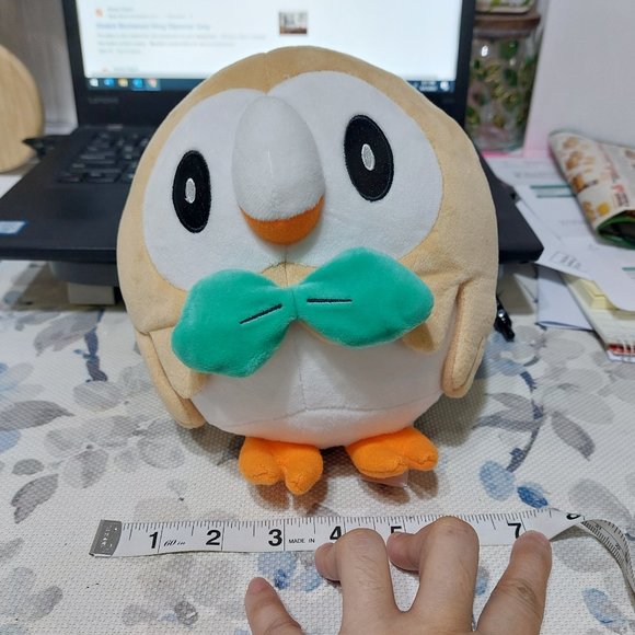 Pokemon Center Anime Super Cute Owl Plush Bird Soft Stuffed Animal - Picture 4 of 7